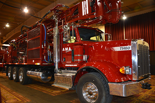 AMA Drilling truck and equipment